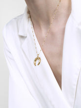 Load image into Gallery viewer, Gold Horn Necklace - Brooke
