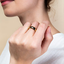 Load image into Gallery viewer, Gold Band Ring - Everly Wide
