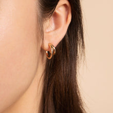 Load image into Gallery viewer, Double Hoop Earrings - Scarlett
