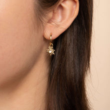 Load image into Gallery viewer, Moonstone Huggie Hoops - Riviera
