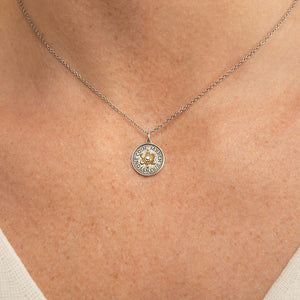 Birthstone Necklace - Aquamarine March