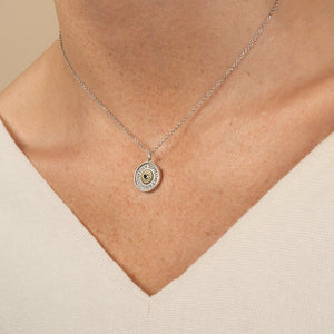 Birthstone Necklace - Black Sapphire September