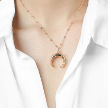 Load image into Gallery viewer, Gold Horn Necklace - Brooke
